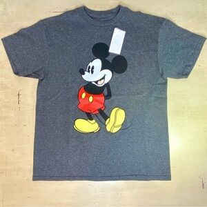 Disney Mickey Mouse T-shirt Gray Boy's Size Small Short Sleeve Crew Neck